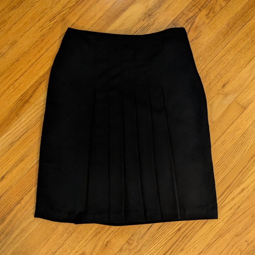 La Redoute Black Pleated Skirt